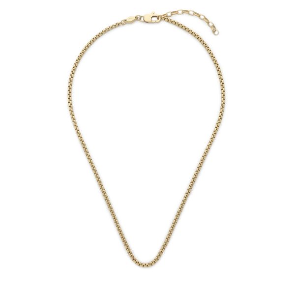 Fossil Ogrlica Fossil JF04504710 Zlatna