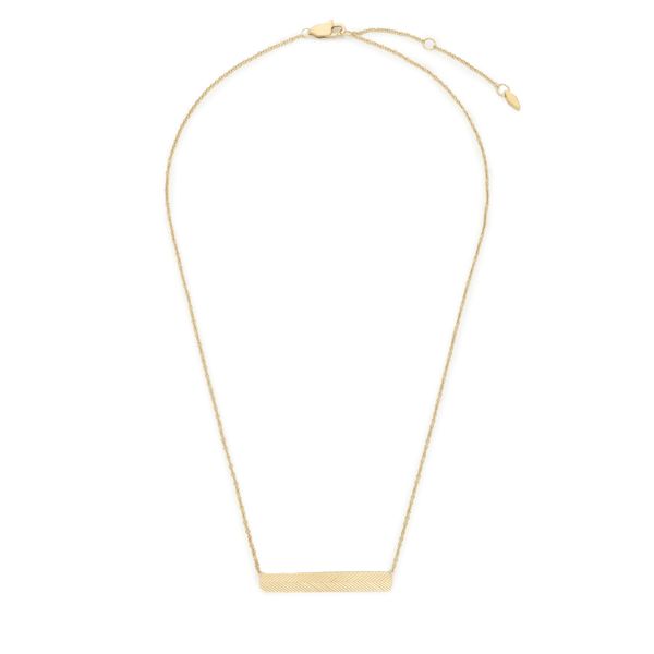 Fossil Ogrlica Fossil JF04533710 Zlatna