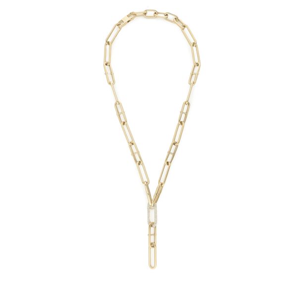 Fossil Ogrlica Fossil JF04583710 Zlatna