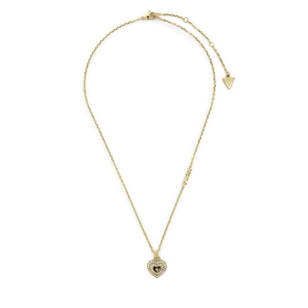 Guess Ogrlica Guess JUBN04 030JW YELLOW GOLD