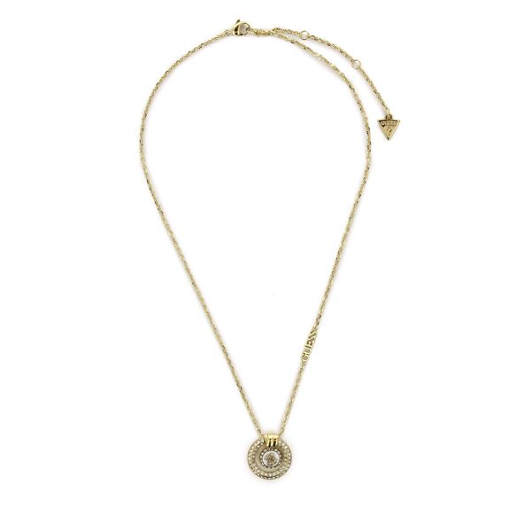 Guess Ogrlica Guess JUBN04 052JW YELLOW GOLD/WHITE