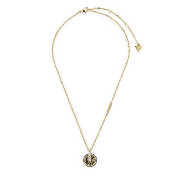 Guess Ogrlica Guess JUBN04 077JW YELLOW GOLD