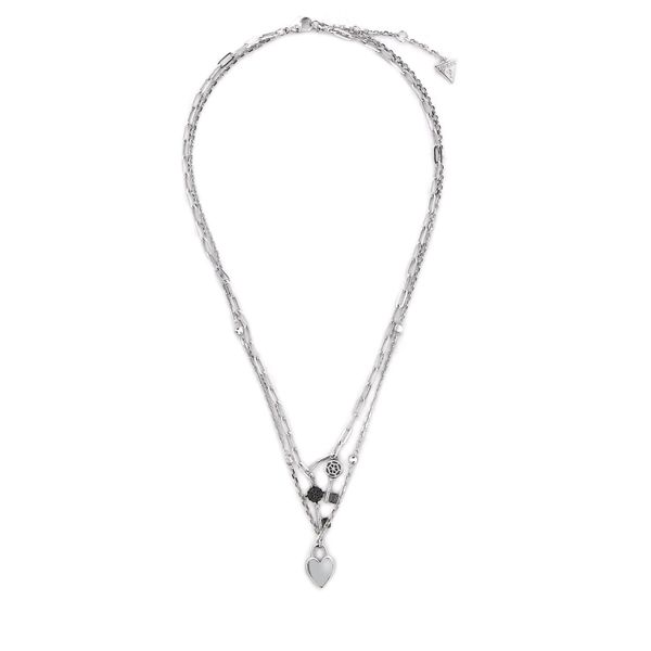 Guess Ogrlica Guess JUBN04 216JW RHODIUM