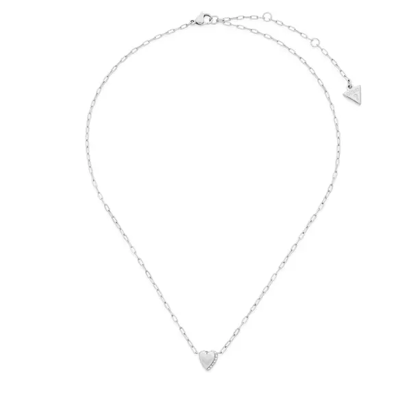 Guess Ogrlica Guess JUBN06 087JW Srebrna