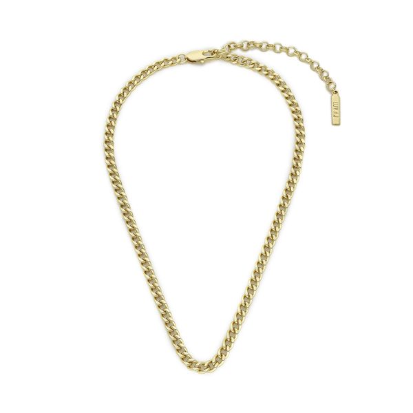Luv AJ Ogrlica Luv AJ Classiquw Skinny Curb Chain (5mm) CORE22-N-CSCC-G Gold