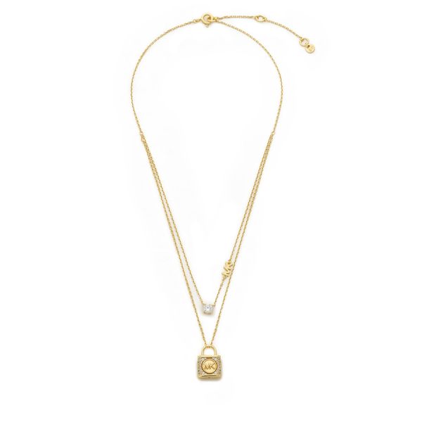 Michael Kors Ogrlica Michael Kors MKC1630AN710 Zlatna