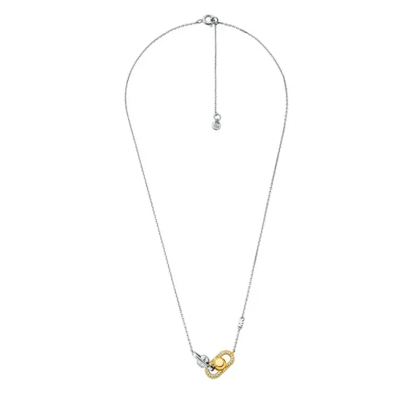 Michael Kors Ogrlica Michael Kors MKC1734CZ931 Srebrna
