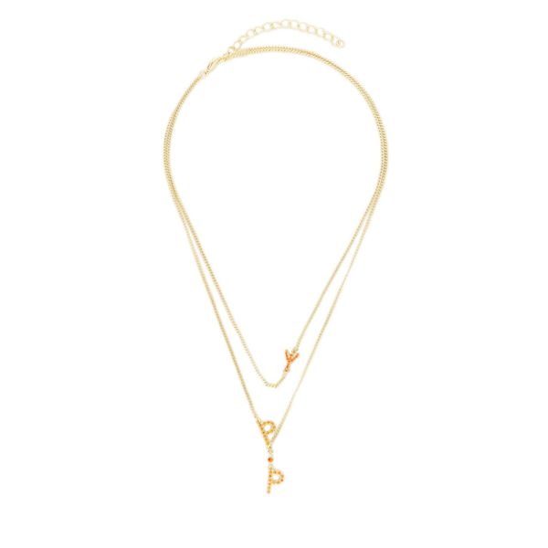 Patrizia Pepe Ogrlica Patrizia Pepe 8J1059/M009-R830 Shiny Orange