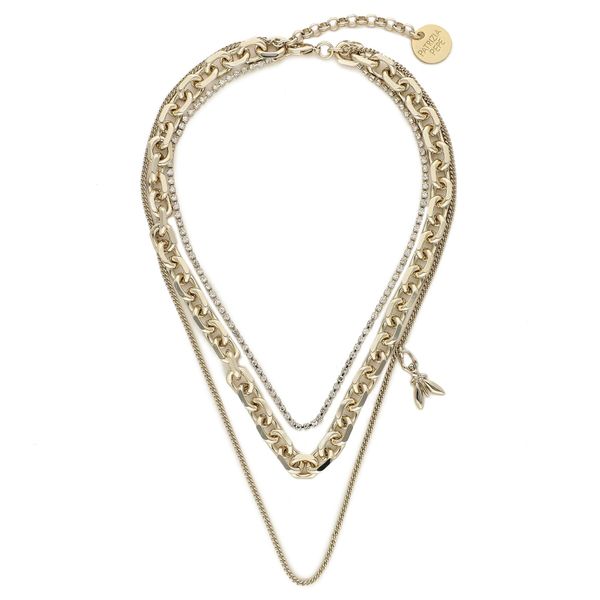Patrizia Pepe Ogrlica Patrizia Pepe 8JA024/M003-FD49 Gold Crystal
