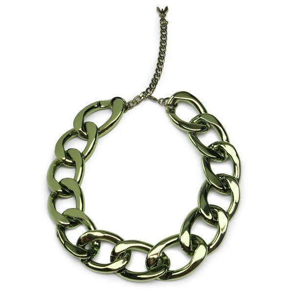 Patrizia Pepe Ogrlica Patrizia Pepe 8JA373/M008-G493 Shiny Green