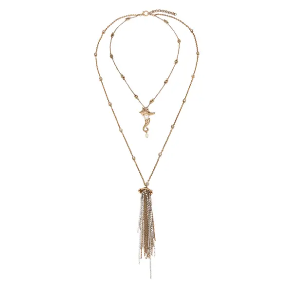 Weekend Max Mara Ogrlica Weekend Max Mara Radente 2615751085650 Zlatna
