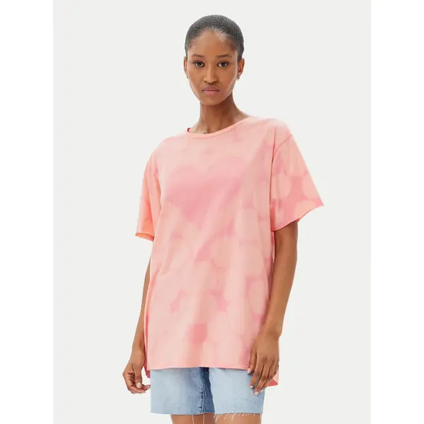 One Teaspoon One Teaspoon T-shirt Love Sweat 26918 Ružičasta Relaxed Fit