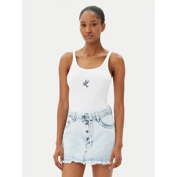 One Teaspoon One Teaspoon Top Fine 26605 Bijela Slim Fit