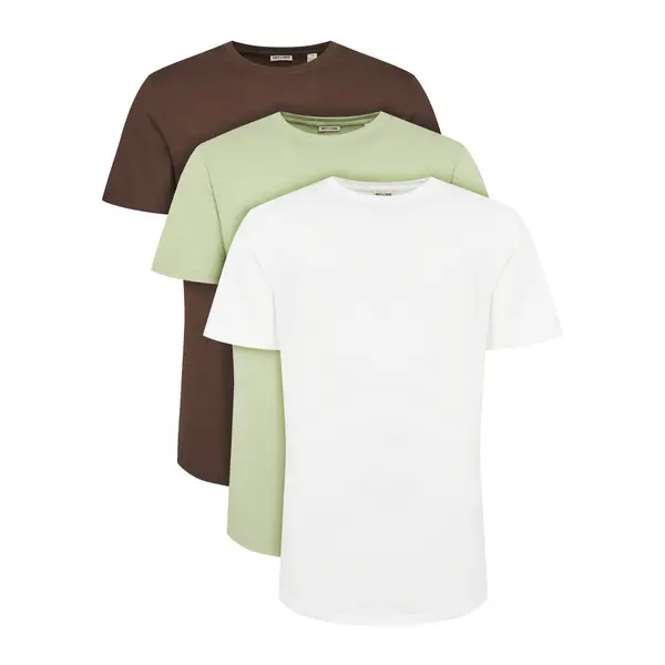 Only & Sons Only & Sons Set t-shirt majica﻿ Jeff 22034548 Zelena Regular Fit