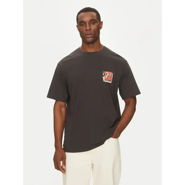 Only & Sons Only & Sons T-shirt 7Up 22033847 Crna Relaxed Fit