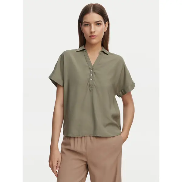 Only ONLY Košulja Aris 15364279 Zelena Loose Fit