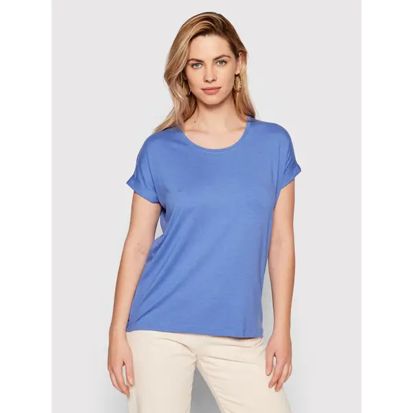 Only ONLY T-shirt Moster 15106662 Plava Loose Fit