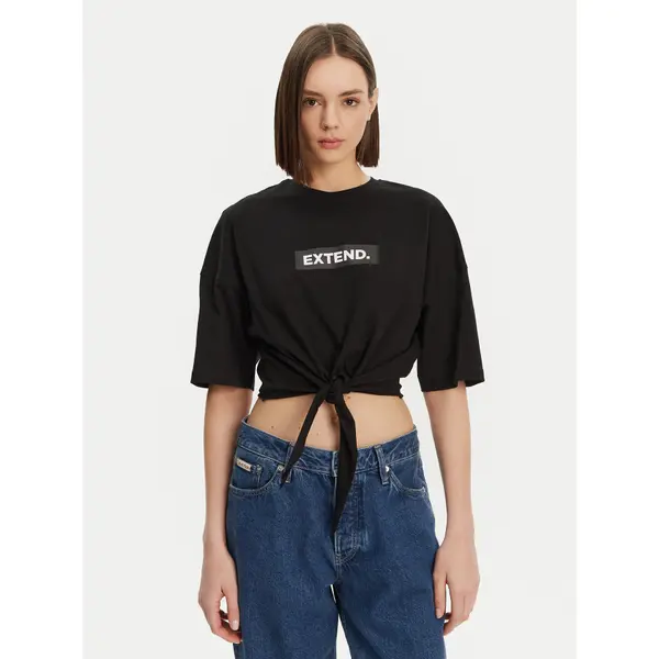 Only ONLY T-shirt Serena 15343356 Crna Regular Fit
