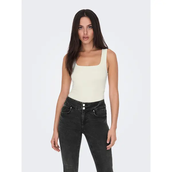 Only ONLY Top Lea 15278090 Bijela Regular Fit