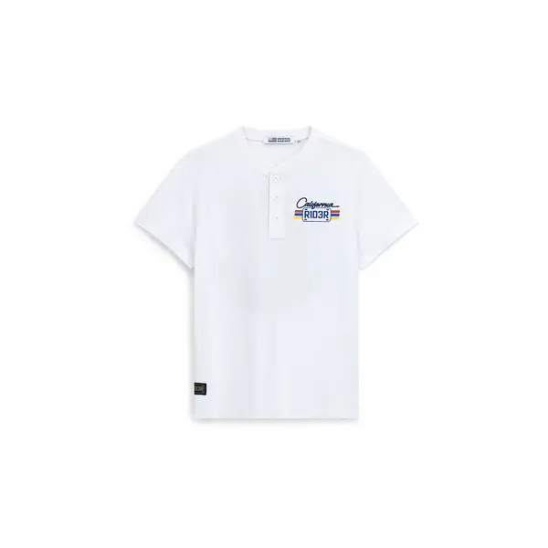 Original Marines Original Marines T-shirt DFP4198YM Bijela Regular Fit