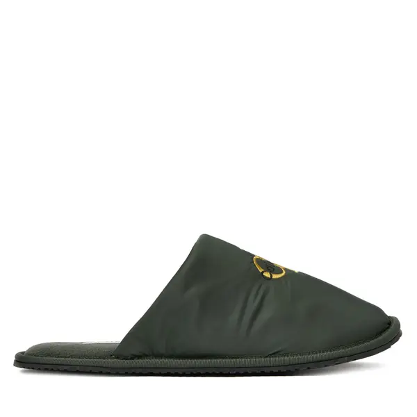 Calvin Klein Papuče Calvin Klein Hotel Slipper Mono Embro YM0YM01392 Zelena