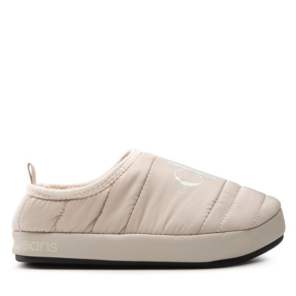 Calvin Klein Jeans Papuče Calvin Klein Jeans Home Slipper Wm YW0YW00747 Eggshell ACF