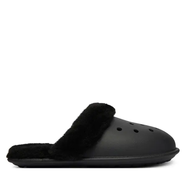 Crocs Papuče Crocs Classic Fuzz Scuff 212143 Crna