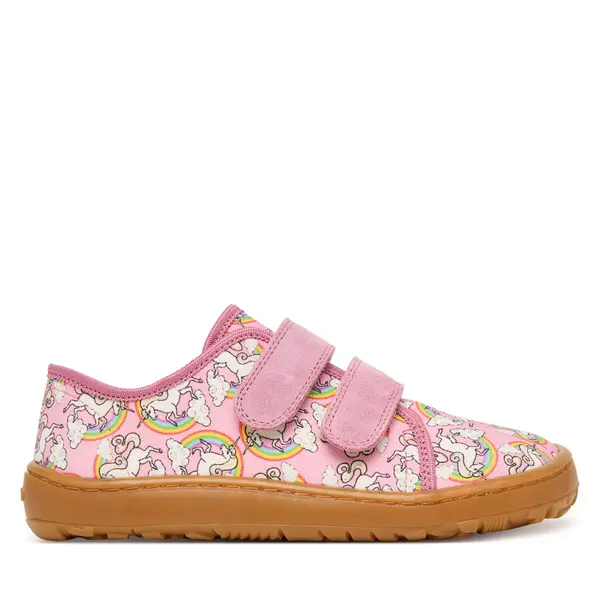froddo Papuče Froddo Barefoot Canvas G1700440-12 D Ružičasta