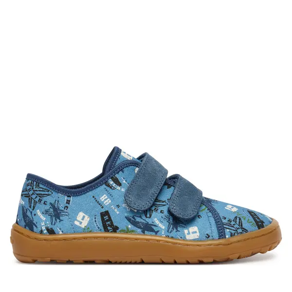 froddo Papuče Froddo Barefoot Canvas G1700440-6 D Plava