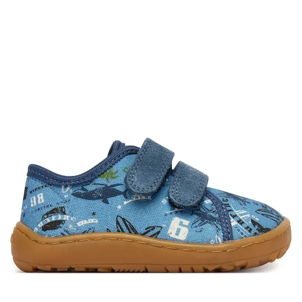 froddo Papuče Froddo Barefoot Canvas G1700440-6 M Plava