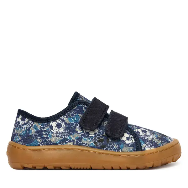 froddo Papuče Froddo Barefoot Canvas G1700440-7 S Plava