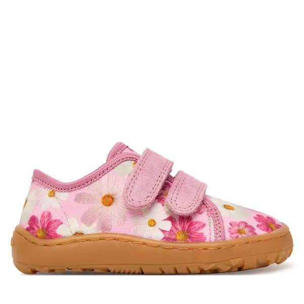 froddo Papuče Froddo Barefoot Canvas G1700440-9 M Ružičasta