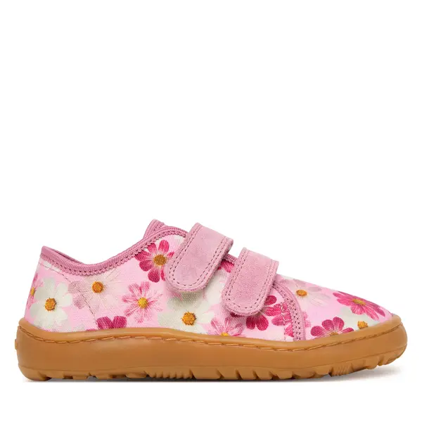 froddo Papuče Froddo Barefoot Canvas G1700440-9 S Ružičasta