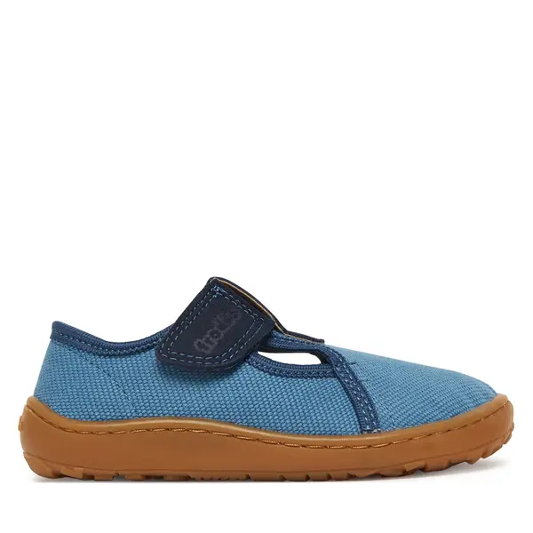 froddo Papuče Froddo Barefoot Canvas T-Bar G1700439-1 M Plava