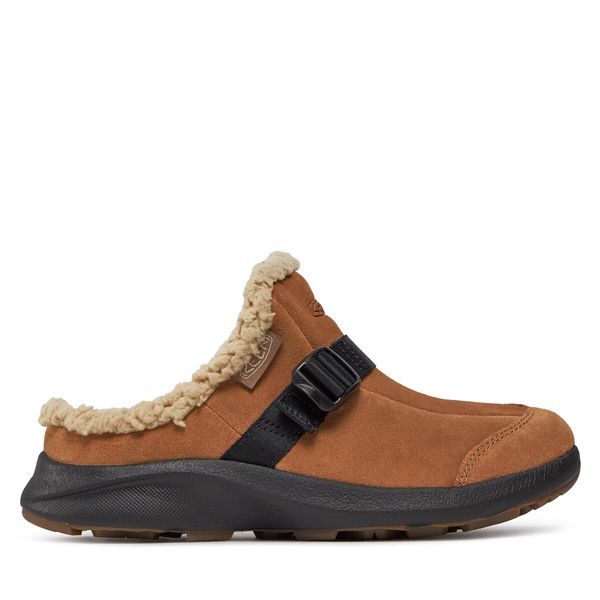 Keen Papuče Keen Hood Clog 1026803 Toasted Coconut/Black