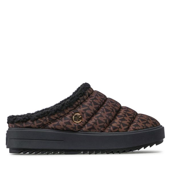 MICHAEL Michael Kors Papuče MICHAEL Michael Kors Emmett Quilted Slip On 43F2EMFP1Y Brown