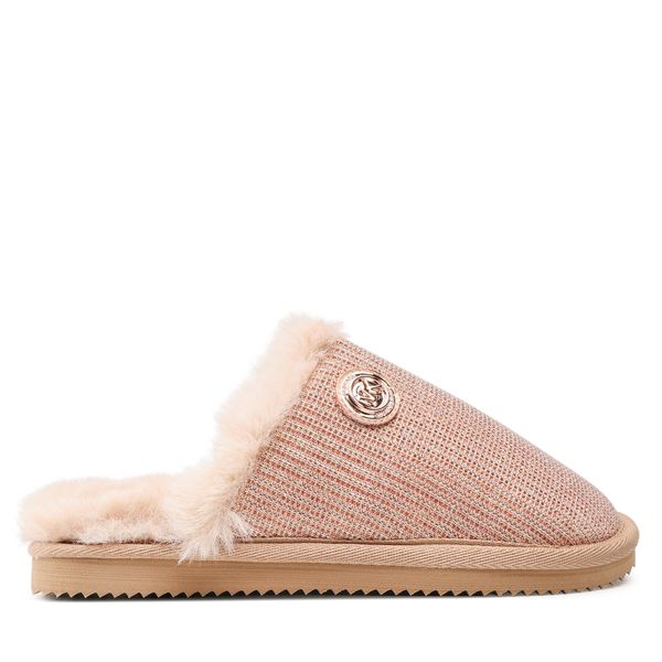 MICHAEL Michael Kors Papuče MICHAEL Michael Kors Janis Slipper 40F1JAFA2D Dark C