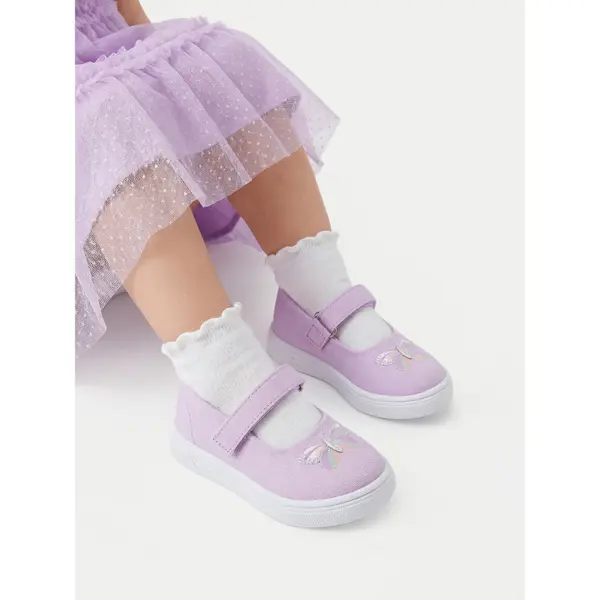 Nelli Blu Papuče Nelli Blu CEO-CS20568-01 Ljubičasta