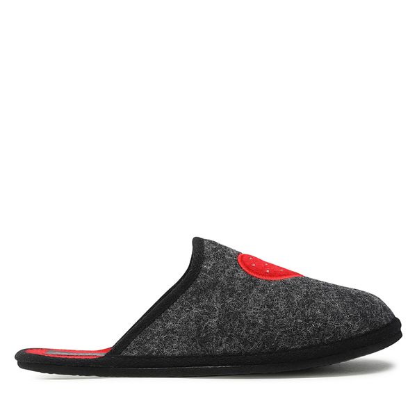 Panto Fino Papuče Panto Fino KK267013B Czarny/Czerwony