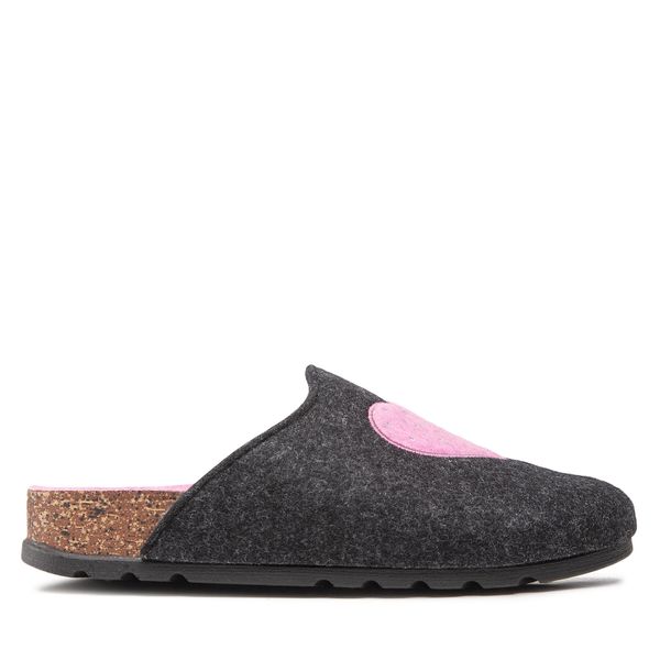 Panto Fino Papuče Panto Fino KK267066 Ciemny Szary