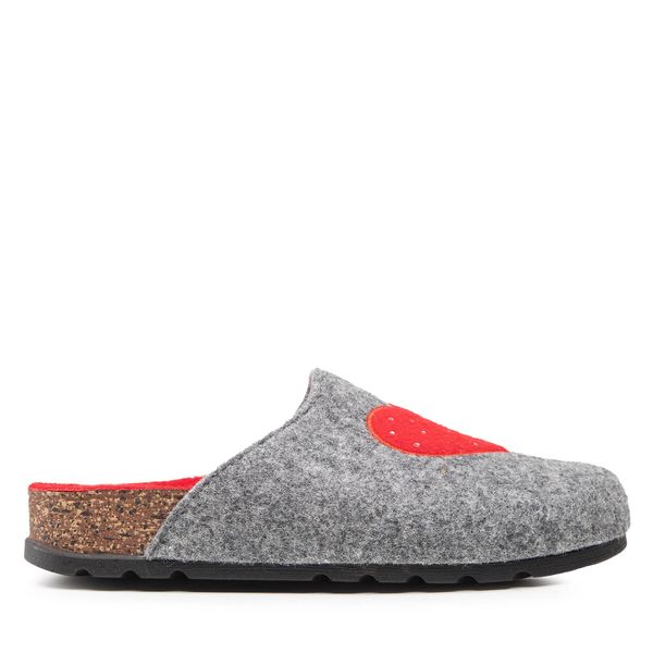 Panto Fino Papuče Panto Fino KK267068 Szary/Czerwony