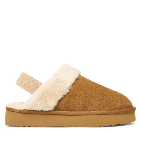 Pepe Jeans Papuče Pepe Jeans Dissy Tape W PLS100001 Smeđa