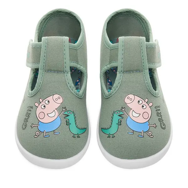 Peppa Pig Papuče Peppa Pig CEO-CM-AW25-334PP Zelena