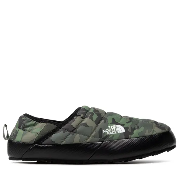 The North Face Papuče The North Face Thermoball Traction Mule V NF0A3UZN33U Zelena