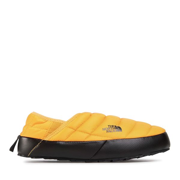 The North Face Papuče The North Face Thermoball Traction Mule V NF0A3UZNZU31 Summit Gold/Tnf Black