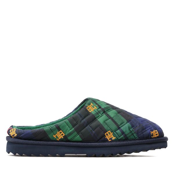 Tommy Hilfiger Papuče Tommy Hilfiger Quilted Home Slipper Blackwatch FW0FW06913 Blackwatch Check 0G5