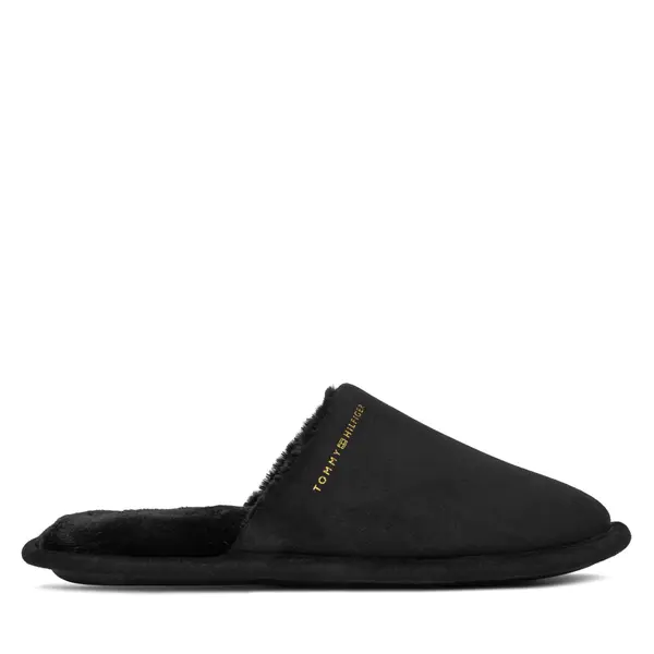 Tommy Hilfiger Papuče Tommy Hilfiger Soft House Shoe FW0FW08853 Crna