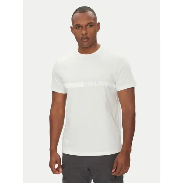Parajumpers Parajumpers T-shirt Space 25SMPMTSXF05 Bijela Regular Fit
