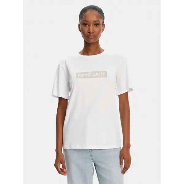 PATRIZIA PEPE Patrizia Pepe T-shirt 2M4422/J274-W146 Bijela Regular Fit