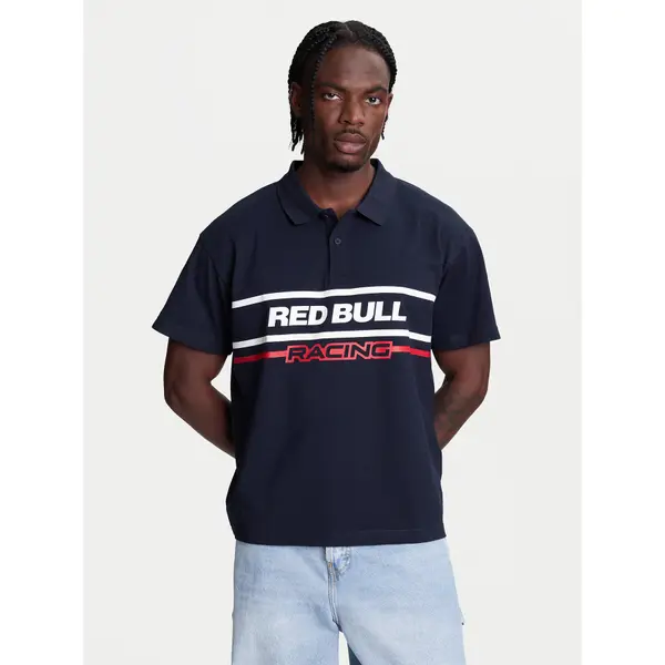 Pepe Jeans Pepe Jeans Polo Red Bull Racing Moto Panel RM540017 Tamnoplava Regular Fit